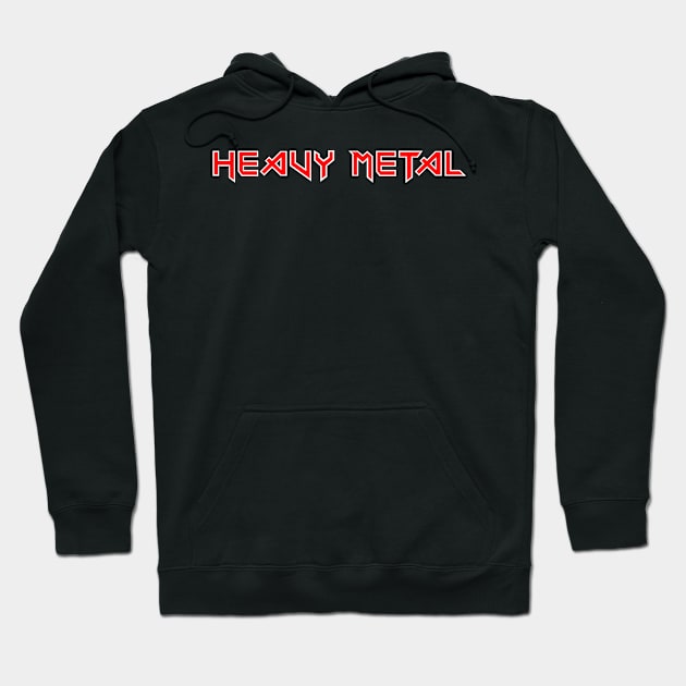 Heavy Metal Hoodie by drewbacca